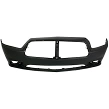 Front Bumper Cover For 2011-2014 Dodge Charger R/T 5.7L V8 SE SXT 3.6L V6 Front Plastic Without License Plate Cut-Out OE# 68092596AA CH1000992