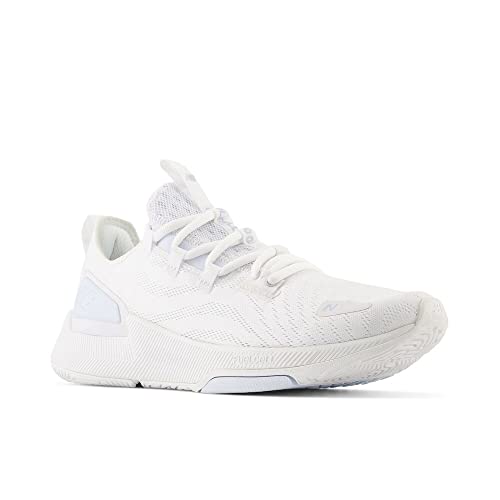 New Balance New Balance Men's FuelCell 100 V2 Cross Trainer, White/Ice Blue, 7.5 M