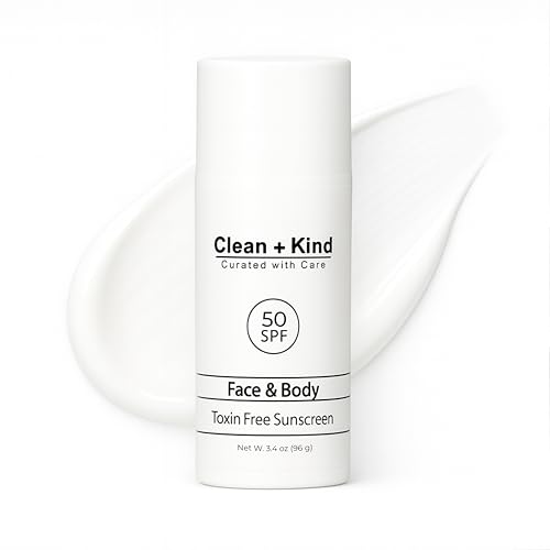 Tallow Sunscreen SPF 50 with Non-Nano Zinc Oxide – Natural Mineral, Reef-Safe & Non-Toxic Sunblock for Face & Body – Non-Greasy, Moisturizing Protection for Sensitive Skin (3.4 oz)