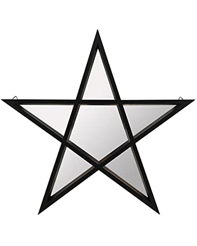 Horror-Shop Specchio Pentagramma Occulto 40cm