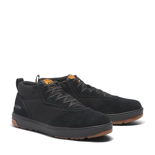 Timberland PRO Timberland PRO Men's Berkley Chukka Composite Safety Toe Industrial Casual Work Shoe, Black/Gum-2024 NEW, 10M
