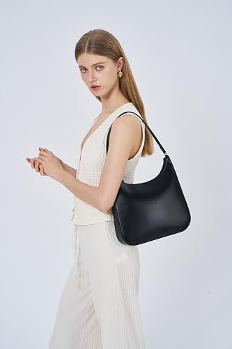 Trendy Purses for Women 2025 Designer Shoulder Bag Medium Crescent Bag Faux Leather Shoulder Purse2