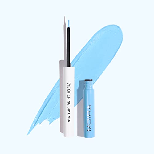 Delineador Moira Eye Catching Dip Liner Aqua
