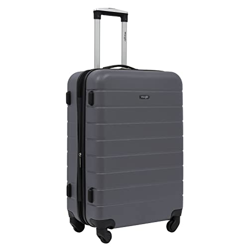 Image of Wrangler Smart Spinner Hardside Luggage, 3 Piece Set, Quiet Shade