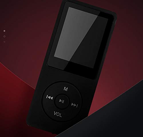 Mini MP3 MP4 Player Digital portatil,Preto