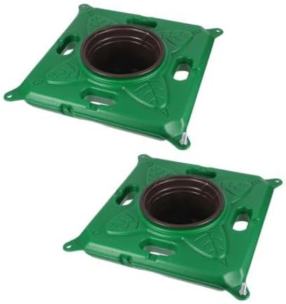 Garden Hydroponic Floating Planter Pond with Drainage Hole (33cm)- Set of 2