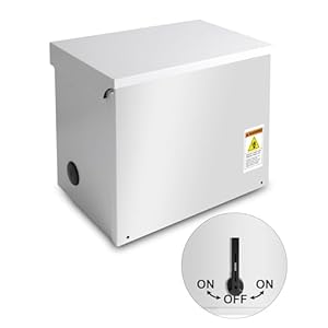 225A Generator Transfer Switch, NEMA 3R Standards, General-Duty Double-Throw Safety Switch,Suitable for Industrial, Commercial or Residential