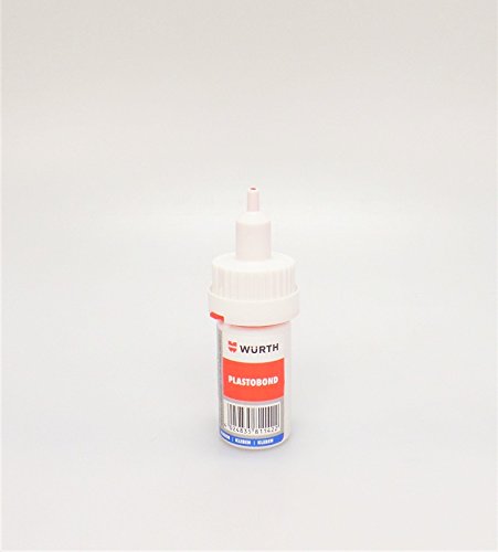 Preisvergleich Produktbild 5 x Würth Konstruktionskleber Plastobond 20gr Kunststoffkleber Sekundenklebstoff