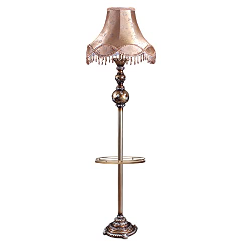 Lámpara de pie de lujo alta con luz cálida TTDGYYXW para decoración de salón