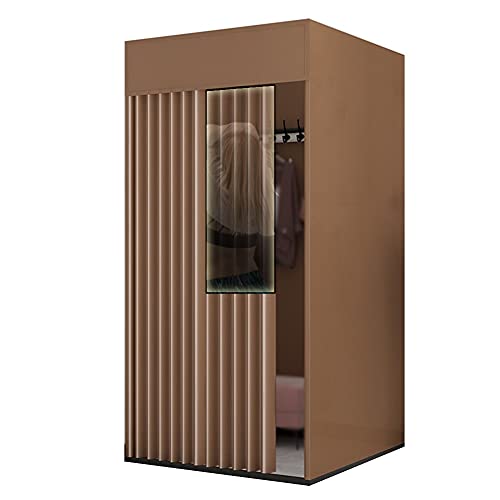 YJFENG Umkleidekabine Für Bekleidungsgeschäft, Vorübergehend Umkleidekabine, Geräumig Privatsphäre Platz Mit Vorhang, Draussen Schattierung Partition Zelt Für Backstage Der Show Cover