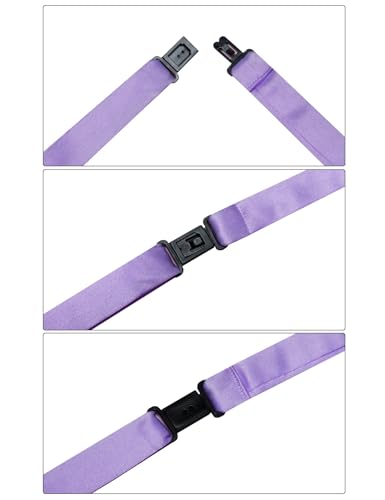 Image of Barry.Wang Boys Ties Pre-Tied Satin Solid Color Kids Tie Pocket Square Set Adjustable Formal Necktie Graduation School
