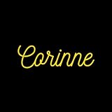  Corinne: [Format Carré 21,6x21,6 cm  100 pages][Objet cadeau/souvenir] Livre d’or avec le prénom « CORINNE », événements : anniversaire, naissance, ... [Couverture noire/or][Qualité Premium]