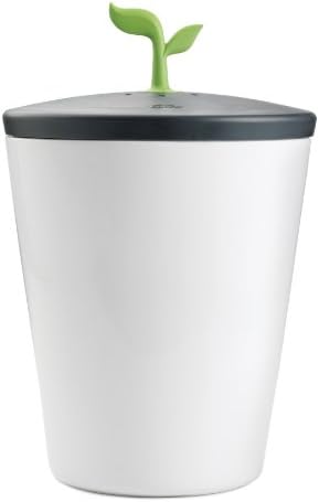 Chef'n 401-420-120 EcoCrock Counter Compost Bin Black and White 3.3 liter 1