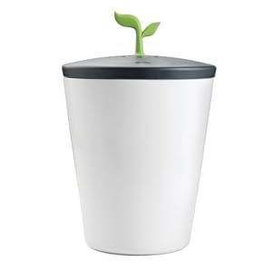 Chef’n 401-420-120 EcoCrock Counter Compost Bin Black and White 3.3 liter 1