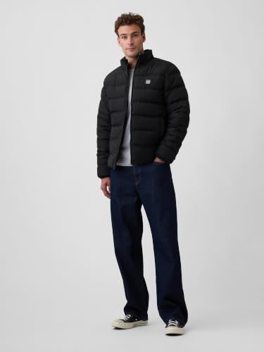 Image of GAP Men's Logo Lightweight Puffer Jacket