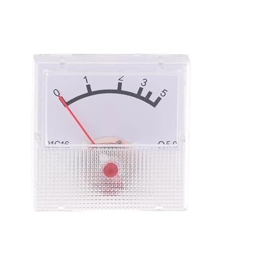 Ampèremètre analogique DC 5A avec cadran à pointeur pour mesure de courant