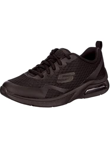 Chaussures Skechers Garçon Microspec Max en noir taille 36.5 EU avec mesh respirant