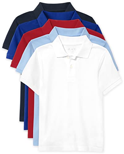Image of The Children's Place Baby and Toddler Boys Short Sleeve Polo Shirt