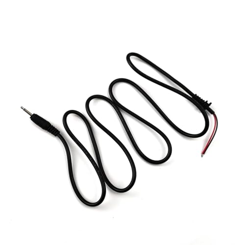 Câble audio stéréo 2.5 mm mâle à tête unique idéal pour projets électroniques DIY