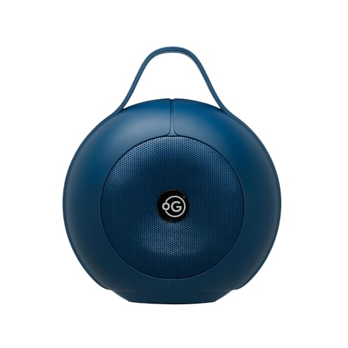 Image of OOGE Vibebox 6000 Bluetooth Speaker, 12W Portable Wireless Speaker with RGB Lights, 10H Playtime, Hi-Fi Sound, Type-C Charging, FM Radio, Pendrive & TF Card Support, Bluetooth 5.3 (Blue)