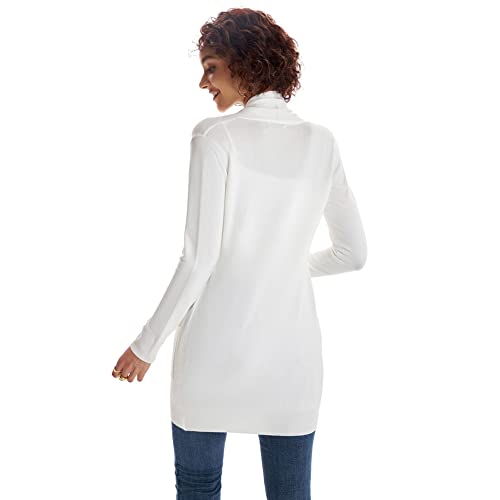 GRACE KARIN Maglione Elastica Lungo da Donna