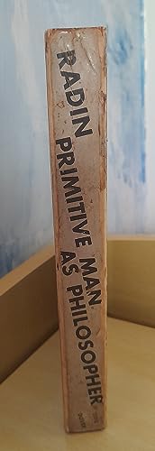Primitive Man As Philosopher. 0486203921 Book Cover