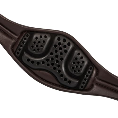 Acavallo Couro, circunferência anatômica, 130 cm, marrom escuro