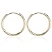 Doro kimi Damen ohrringe creolen 16mm gold klein dünn 585 Echt Gold Ohrringe Gewicht schwere Vergoldung vergoldet Vermeil 14karat gold filled