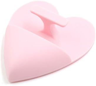 Ruilogod Pink Silicone Heart Shaped Facial Cleansing Brush Skin Care Blackhead Pore Cleaner Scrubber (id: c01 af6 53b d2d 1e8 image 4