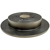ACDelco Silver 18A726A (19287172) Non-Coated Rear Disc Brake Rotor