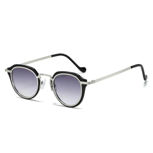 Lunettes de soleil carrées hommes monture alliage verres transparents
