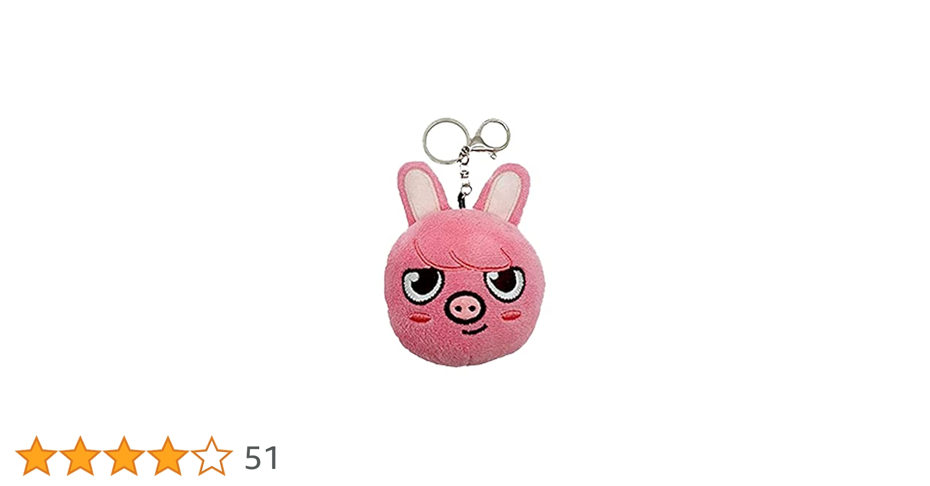 Amazon.co.jp: ぬいぐるみ キーホルダー 人形 ウサギ アヒル 豚