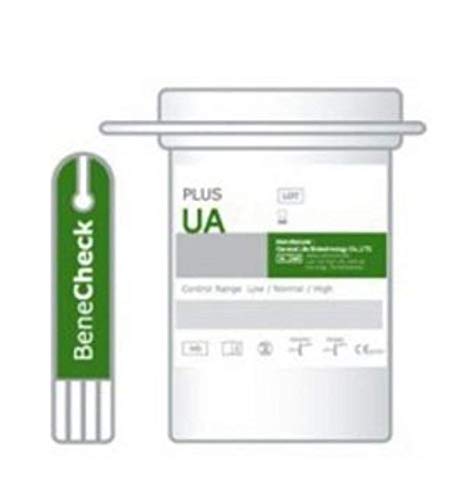 Preisvergleich Produktbild BeneCheck Harnsäureteststreifen x 10 Stück