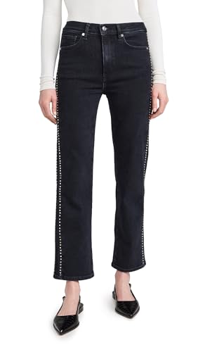 frame women's le high n tight crop mini bootcut jeans