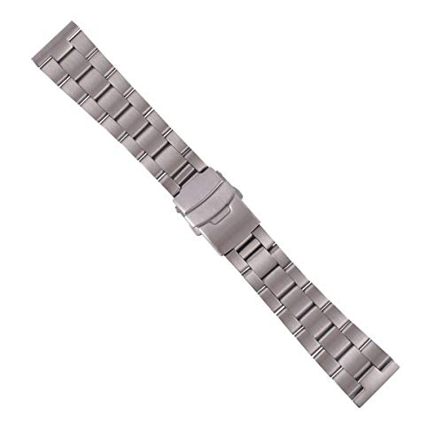 22mm Heavy Oyster Band Compatible with Tissot PRC200 Prs 516 Seaster 1000 Seatouch Watch