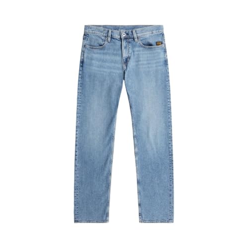 G-STAR Herren Mosa Straight Jeans, Blau (Faded sea Point Blue D23692-D930-H078), 30W / 32L – Ansicht 5