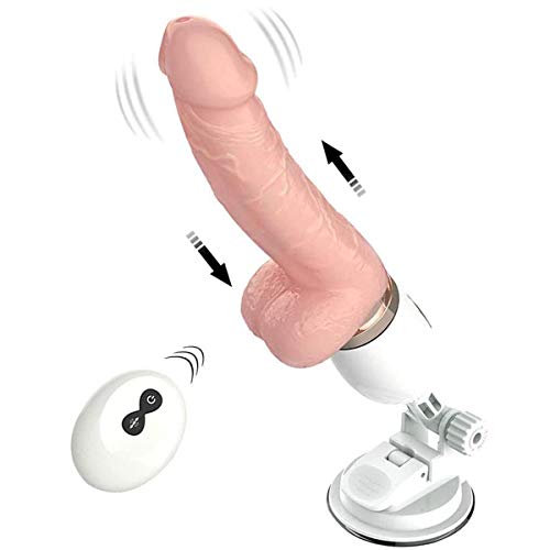 Mǎqúiña Aútomǎtîca de Séxó para Mújér Divęrsioñ Sęxúǎl,Cọñșọlǎdór Vîbrǎdór Réǎlîsta,Con Mǎnós lîbrés con 7 Empúję Poteñté de Vîbrācióñ Côntrol Rémọto Cǎléfacción Cover