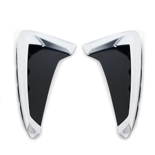 Calandres avant pour BMW X5 F15 2014-2018 : grille et bande decorative argent