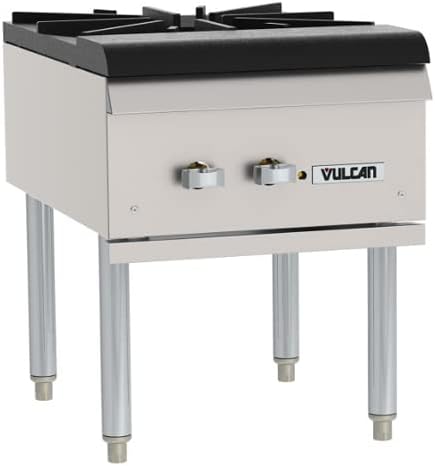 Commercial Gas Range - Heavy Duty Stock Pot Range, 18"W