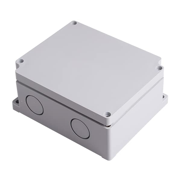 BC-AB-10P, Terminal Box, 10pins Flat Type, ABS Material, Grayish Blue Color, W2.95 x L4.92 x D1.69