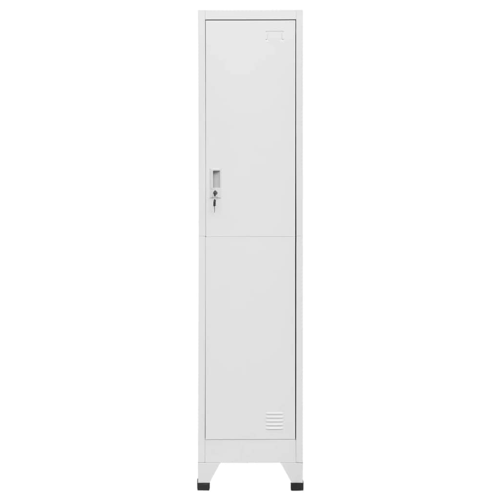 vidaXL Schließfachschrank Spind Umkleideschrank Metallspind Metallschrank