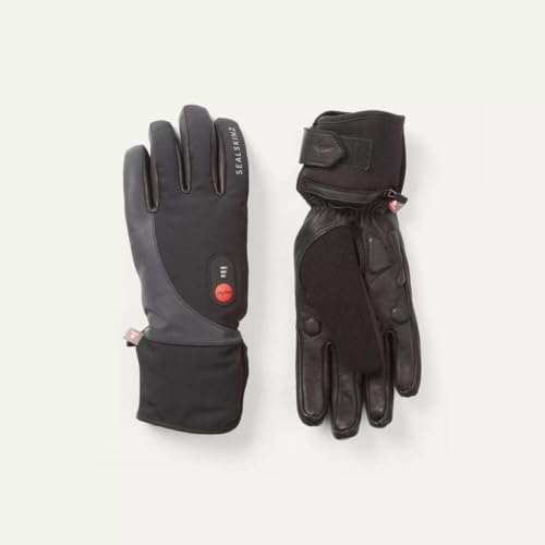 SealSkinz Upwell - Guantes térmicos (talla mediana), color negro