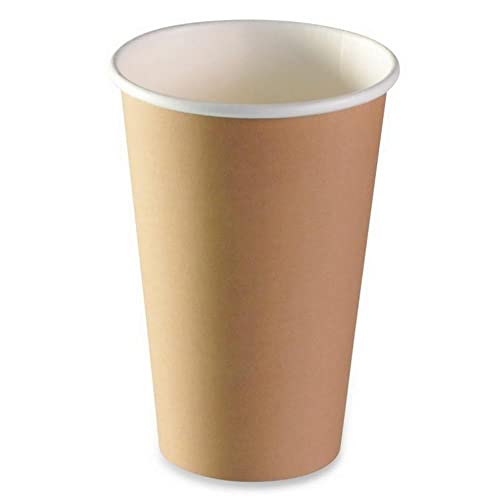 LPF LE PETIT FOURNISSEUR - 500 Gobelets Carton 30cl - 100% Recyclable - Boissons Chaudes ou Froides (Brun) Cover