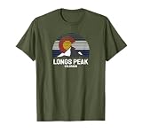 Longs Peak Colorado Rocky Mountain Hiking T-Shirt