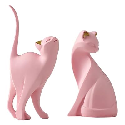Estatua Gatito Abstracto, Adorno Moderno para Salón, Figura Decorativa Artística de Mascota, Ornamento Arte para Casa, Hogar, Escritorio (Rosa) | Ya disponible en tu tienda friki favorita! En mundofriki.es! Estatua Gatito Abstracto, Adorno Moderno para Salón, Figura Decorativa Artística de Mascota, Ornamento Arte para Casa, Hogar, Escritorio (Rosa) | Ya disponible en tu tienda friki favorita! En mundofriki.es!
