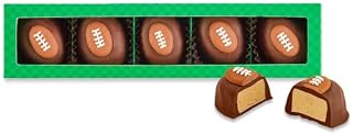 See's Candies Game Day 5 oz Milk Peanut Butter Footballs