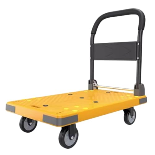 Carretilla plegable con ruedas giratorias 60x90x90cm miniatura 1
