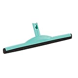 Leifheit Click System Floor Squeegee with Double Lip, Turquoise and Black