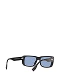 Burberry Męskie okulary przeciwsłoneczne (1 szt.), Błyszczący czarny/niebieski, 55mm