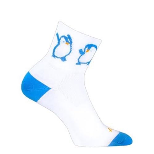SockGuy Unisex Upbeat 3in Ankle Athletic Cycling/Running Socks